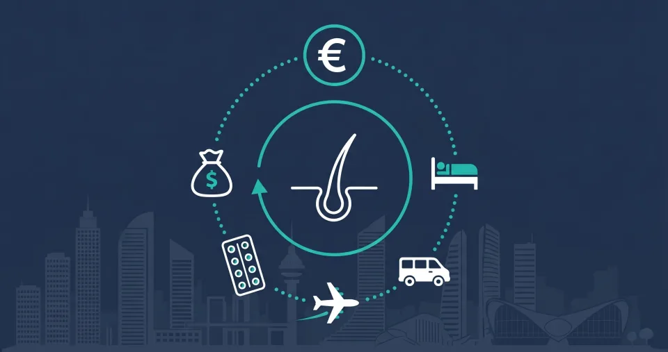 Hair transplant cost in Turkey — package inclusions overview